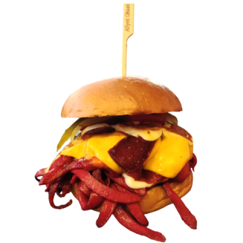 Cheddarlı Kaşarlı (Kaşar-Savaş-Cheddar-Domates)