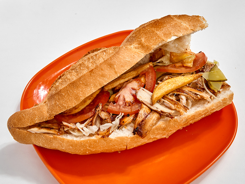 Üç Parça Tavuk Döner